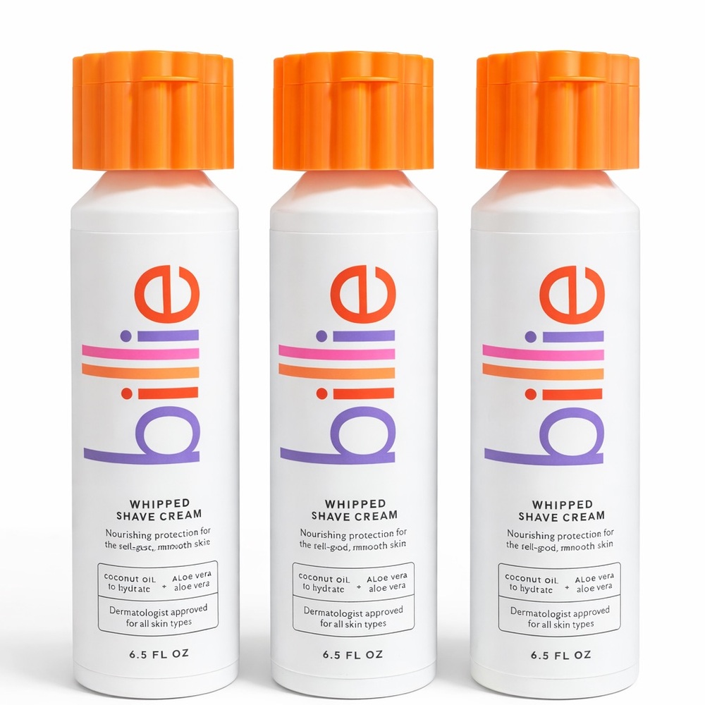 3 NEW Billie Whipped Shave Cream